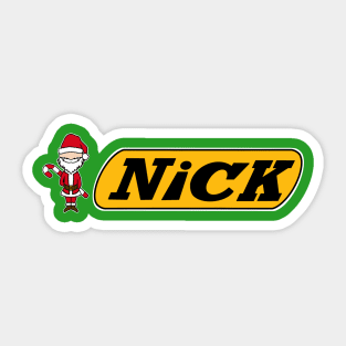 Little Saint Nick Sticker